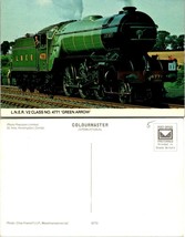 Train Railroad L.N.E.R. V2 Class #4771 Green Arrow St. Ives Huntingdon Postcard - £7.34 GBP