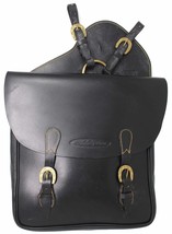 Australian Aussie Premium Soft Leather Saddle Bag 110SB220 - £38.59 GBP