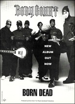 Ice-T Body Count 1994 Born Dead album advertisement 8 x 11 MCA Records a... - $4.23