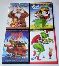 Jingle All The Way, Fred Claus, How The Grinch Stole Christmas! &amp;... DVD  - £7.72 GBP