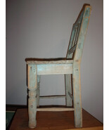Very Early Rare South Western  American Child&#39;s Chair hand made all  loc... - $9,879.15 MXN