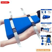 Blue Memory Foam Hip Abduction Pillow for Post-Surgery Recovery and Disl... - $73.21
