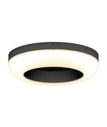 Artika Louka 15" 1-Light Black 5CCT Selectable LED Flush Mount Ceiling L... - €56,72 EUR