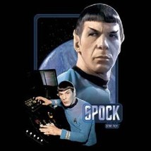 Classic Star Trek TV Series Mr. Spock Collage Photo T-Shirt NEW UNWORN - £15.70 GBP