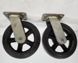 2 Pack Of Castor Wheels Apex Swivel 7-1/2&quot; (2 Qty) - £81.90 GBP