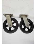 2 Pack Of Castor Wheels Apex Swivel 7-1/2&quot; (2 Qty) - £81.05 GBP