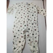 oshkosh vintage footie pajamas Nwt VTG Stock 18 Mo kid pj&#39;s XXL snap bottom - £15.17 GBP