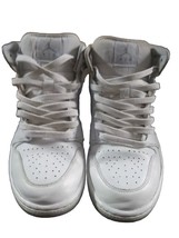 Size 10 - Air Jordan 1 White Wolf Grey Custom Paint Astros Colors Angelus - £41.89 GBP