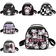 Kids Kuromi Bag Insulated Lunch Bag Girls School Picnic Storage Box Travel Bag - £18.87 GBP