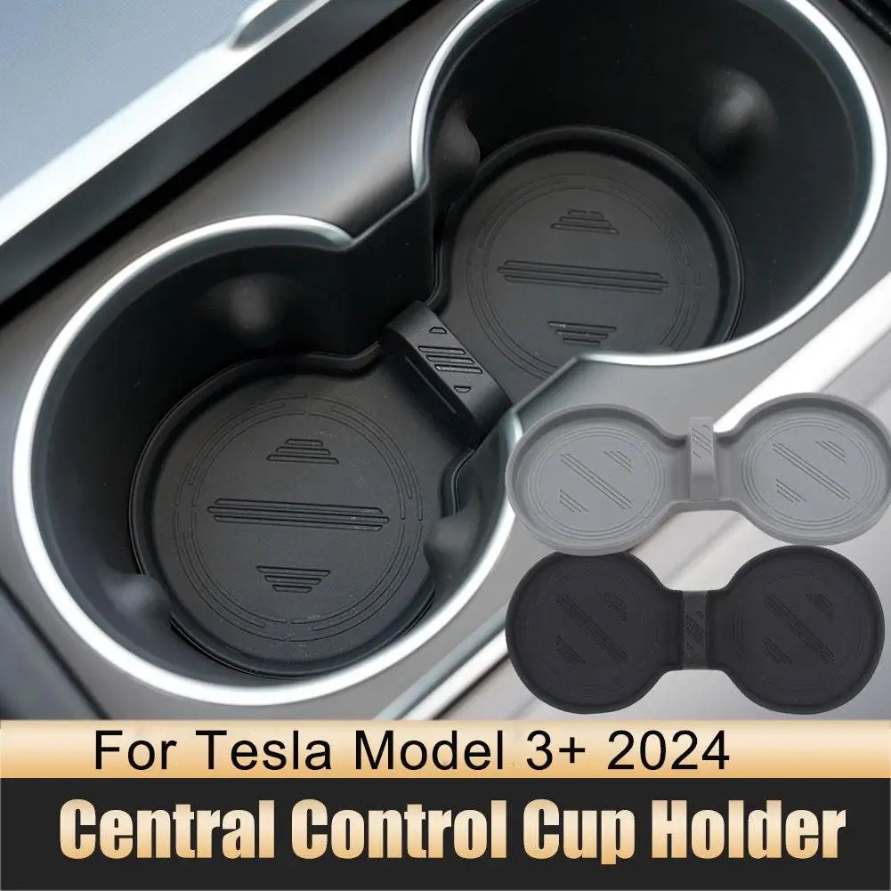 Car Vehicle Water Cup Bottle Holder Anti-slip Pad Mat For Tesla Model 3 ... - £11.04 GBP+