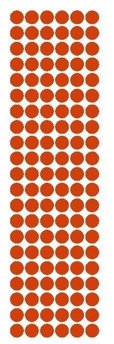 3/8" Red Round Vinyl Color Code Inventory Label Dot Stickers - $1.98 - $63.89