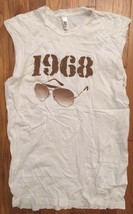 American Apparel Standard 1968 Aviator Sunglasses Tanktop Tank Shirt Med... - £15.80 GBP