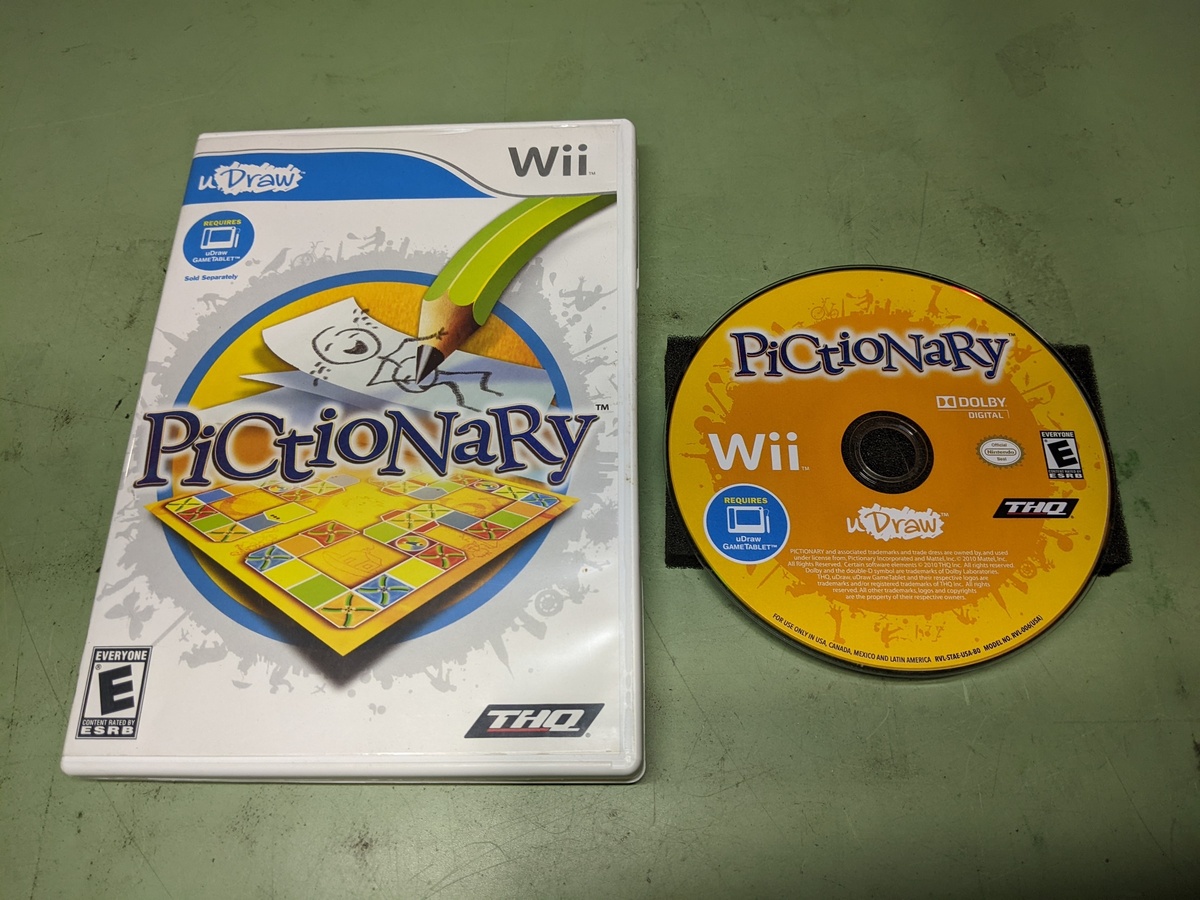 Pictionary Nintendo Wii Disk and Case - $5.70