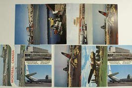 Vintage LOT Transportation Travel Postcards Canada Airplanes Seaplanes Jets - £12.59 GBP