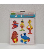 Vintage Applause Sesame Street Fun In The Tub Reusable Bath Stickers - N... - £34.95 GBP