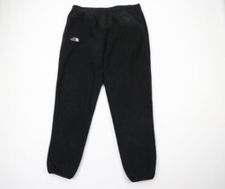 Vtg 90s The North Face Mens XL Spell Out Cuffed Fleece Joggers Pants Bla... - $138.55