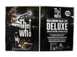 The Who Poster Maximum R&amp;B Live Deluxe - $18.15