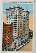 MN First National Bank Soo Building Minneapolis Postcard P1 - £4.44 GBP