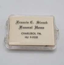 Slezak Funérailles Maison Charleroi Pennsylvania Odorat Sels De Publicité - £26.86 GBP