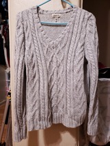St. John’s Bay Women’s Grey Sweater PL - £19.65 GBP