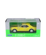 1968 Chevy Camaro Z28 - WITH BOX - 1/24 Diecast Model by Welly - YELLOW - $637.95 MXN