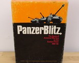 Vintage 1970 PANZER BLITZ Avalon Hill Bookcase Game WWII Armored Warfare... - $29.69
