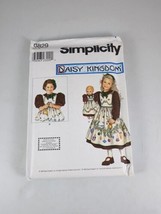 Simplicity 8829 Daisy Kingdom Sewing Pattern Dress Sz A 3 - 8 UNCUT - £5.35 GBP