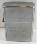 Vintage Korea Lansing &quot;Bob Moore Transports&quot; Advertising Lighter - €7,41 EUR
