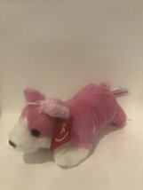 Aurora World Pink Corgi Dog Plush 8” New - $12.99