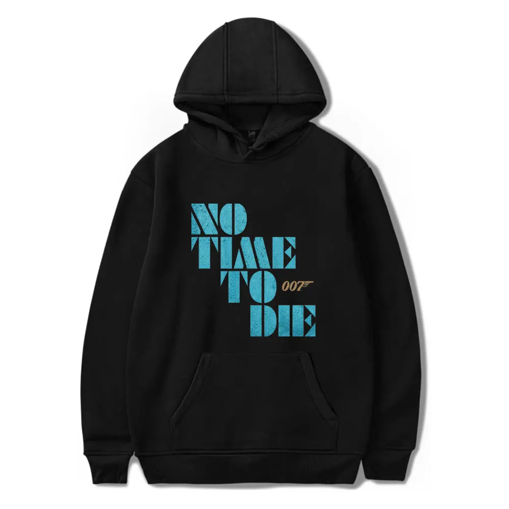 No Time To Die 007 Agent HOODIE Merch Hoodie Men And Women Harajuku Style Hip-ho - £133.12 GBP