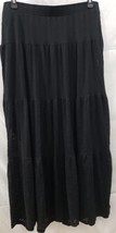 No Boundaries Long Maxi Skirt Color Back Size L (12-14) - $14.84