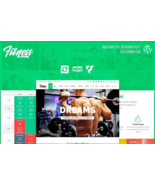 Fitness Responsive WordPress Theme - €58,97 EUR