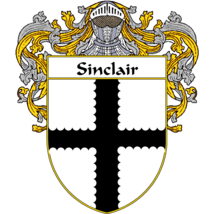 Sinclair Family Crest / Coat of Arms JPG and PDF - Instant Download - $2.90