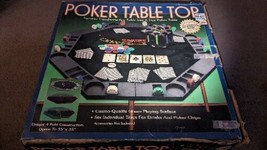 Cardinal Poker Table Top With Original Box (A1G003893) New Never Used - $69.29