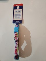 Top Paw Fashion Pink Tie Dye Dog Collar Comfort Neoprene Collar X-Small 8-12&quot; - £8.21 GBP