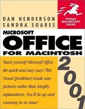 Microsoft Office 2001 for Macintosh: V... by Soares, Sandra Paperback / ... - £13.20 GBP