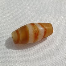 Ancienne perle d&#39;agate jaune moyen oriental agate oeil yéménite ancienne... - $975.50 MXN