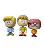 3 McDonalds Scooby Doo Gang Bobblehead Toys Shaggy Fred Freddy Thelma - $4.94