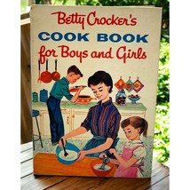 Original Betty Crocker&#39;s Cookbook For Boys &amp; Girls 1957 1st Ed 3rd Printing - $48.29