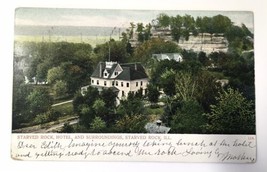 Starved Rock IL-Illinois, Starved Rock Hotel, c1905 Antique PC Undivided Back - £9.43 GBP