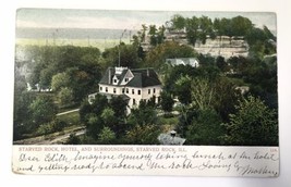 Starved Rock IL-Illinois, Starved Rock Hotel, c1905 Antique PC Undivided Back - £9.57 GBP