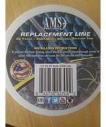 AMS Bowfishing Replacement Line 25yds 450#white Braided Spectra Line Fis... - $27.60
