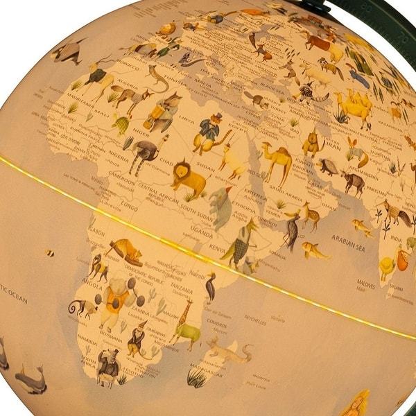 NEW 13" Animals Of The World Acrylic Globe With LED And Night Light Item image 5