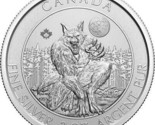 2021 2 oz Canadian Werewolf Silver Coin BU - $78.00