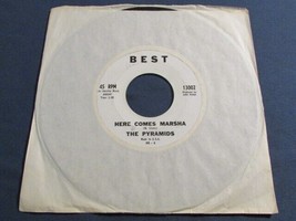 The Pyramids PENETRATION/HERE Comes Marsha Vintage 1963 7&quot; 45 Surf Garage Rock - £6.91 GBP