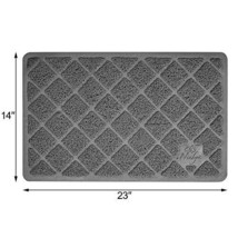 Niubya Premium Cat Litter Mat with Non-slip and Waterproof Back (14 x 23... - $11.34