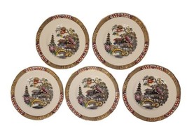 Antique 1800&#39;s Rorstrand Swedish Ironstone 7.5” Plates JAPAN Pattern Set... - £90.23 GBP