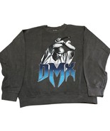 Merch Traffic Faded Black DMX Crew Neck Pullover Sweatshirt Size Medium ... - $32.48 CAD