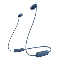 Sony WI-C100 Wireless In ear Bluetooth Headphones Headset BLUE - mic for... - £28.77 GBP