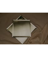 PartyLite Mirrored Coaster Set Candle Holder Party Lite - $10.00